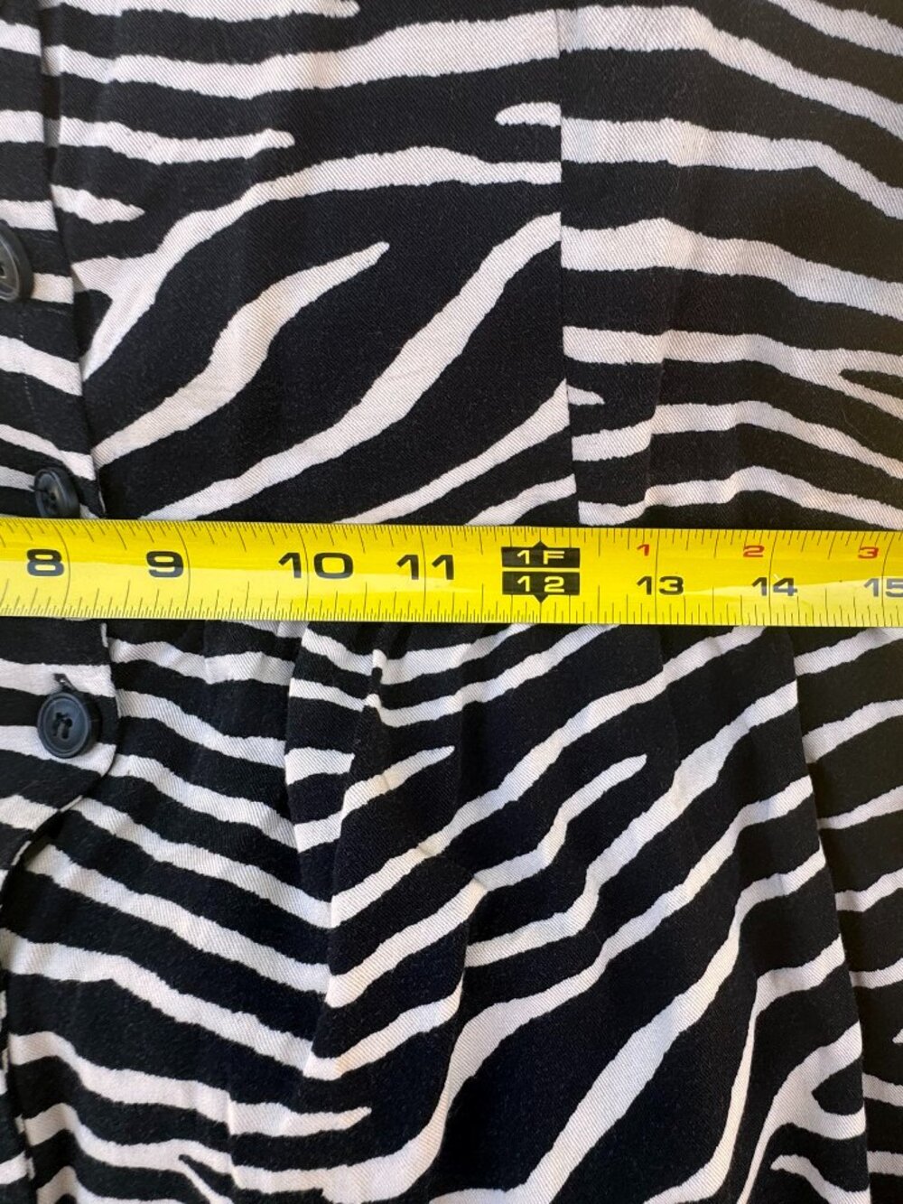 Animal Print Midi Sun dress | Size 12 - Picture 8 of 8